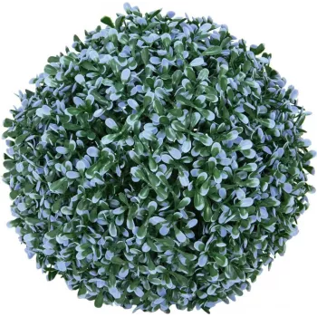EUROPALMS sfera d'erba artificiale, blu, 22 cm 82606975
