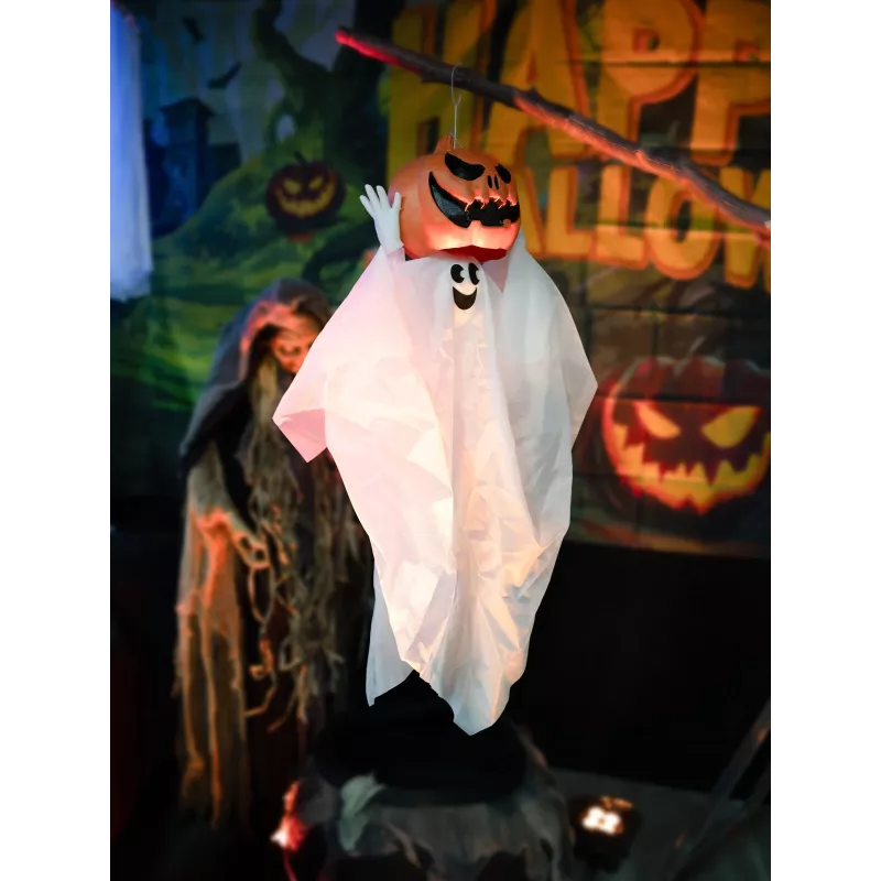 EUROPALMS zucca fantasma animata di Halloween, 110 cm 83316173