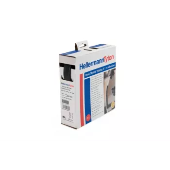 HellermannTyton HIS-3 guaina termorestringente 3:1, 3,0 mm, nero, 10 m 308-10300