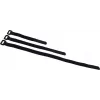 ACCESSORIO BS-1 fascette per cavi in velcro 25x195 mm, nero, confezione da 10 30006023