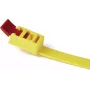 HellermannTyton SpeedyTie fascetta riutilizzabile 750x13mm gialla confezione da 5 115-00001
