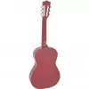 Dimavery AC-303 chitarra classica misura 1/2 rossa con gigbag, accordatore, plettri e tracolla per principianti