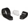 HellermannTyton H9P PA66HS BK 100 supporto per fascette, nero, foro 4,2 mm, vite M4, PA66 termostabilizzato, 100 pz.