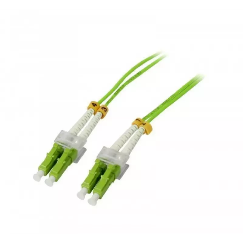 SYNERGY21 S215504 OM5 Duplex LC-LC Cavo patch in fibra ottica 25m Verde