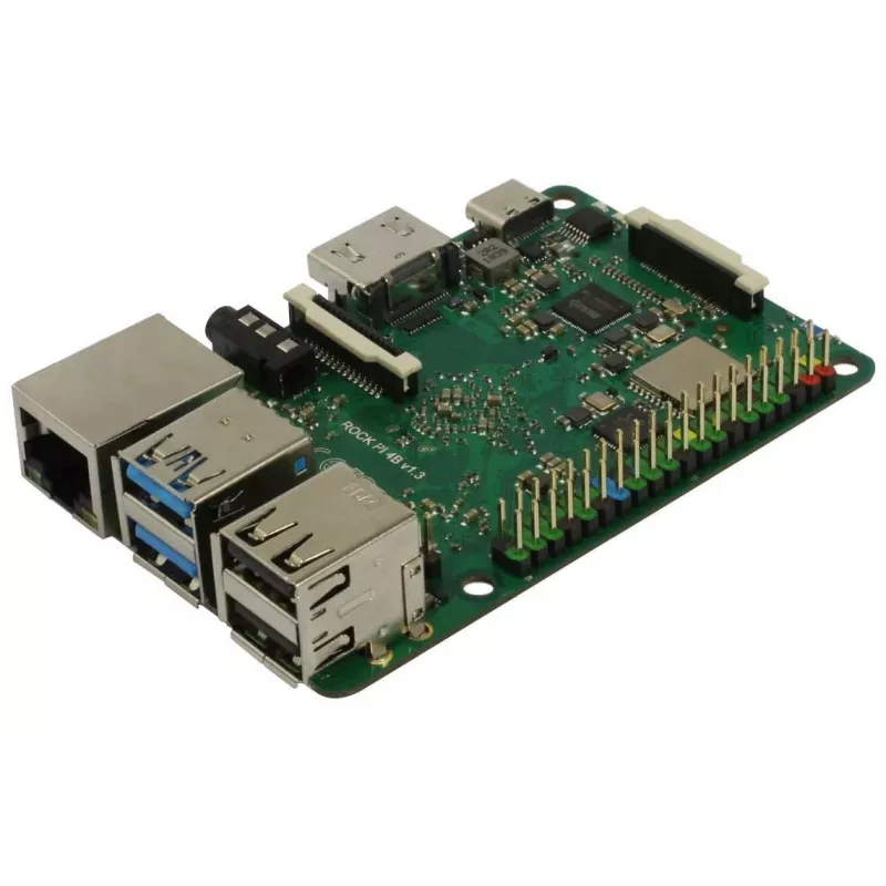 ALLNET Rock Pi 4 Model A 2GB (senza WLAN/Bluetooth/PoE) (Rock42GBA)
