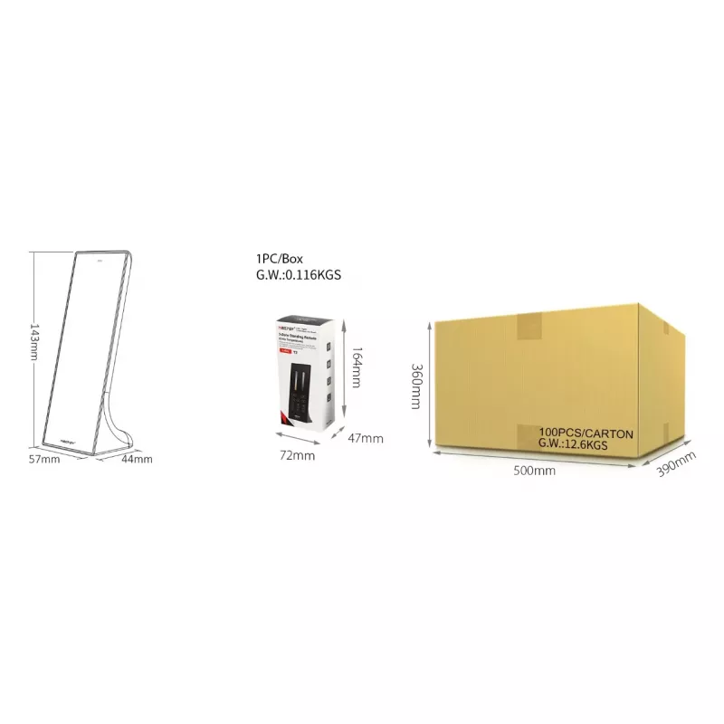 Miboxer Synergy 21 telecomando LED Dual White CCT 3 zone (Y2)