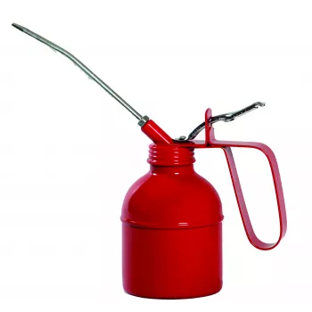 IWH Oliatore in metallo 300 ml con pompa in acciaio zincato e beccuccio in metallo 032016