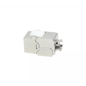 SYNERGY21 S216378V3 CAT8.1 Modulo keystone RJ45, slim-line corto, certificato GHMT, bianco