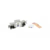 SYNERGY21 S216378V3 CAT8.1 Modulo keystone RJ45, slim-line corto, certificato GHMT, bianco