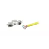 SYNERGY21 S216378V3 CAT8.1 Modulo keystone RJ45, slim-line corto, certificato GHMT, bianco