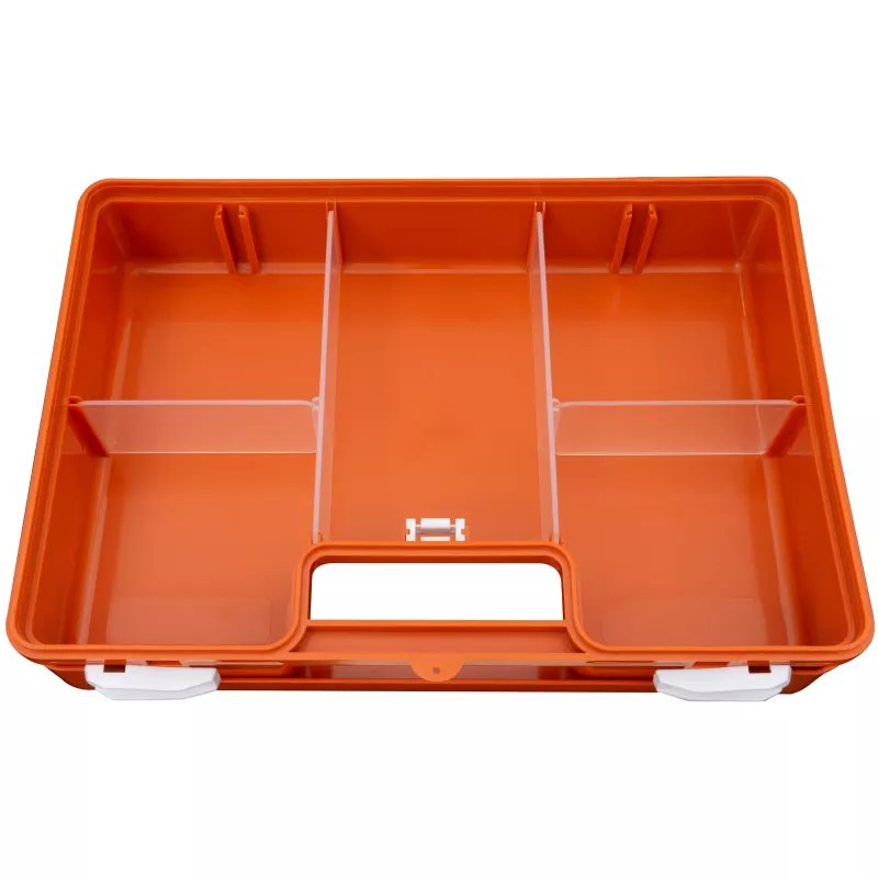 PETEX 43924035 Valigetta pronto soccorso DIN 13169, arancione, 350 x 140 x 240 mm