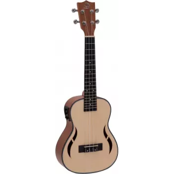 DIMAVERY UK-800 Ukulele da concerto, abete 26255855