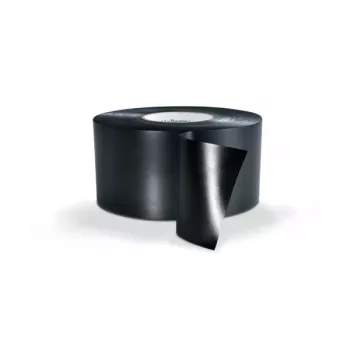 HellermannTyton 710-00802 Nastro transfer termico a cera rinforzato con resina T82, nero, 30 mm x 30 m, confezione da 24