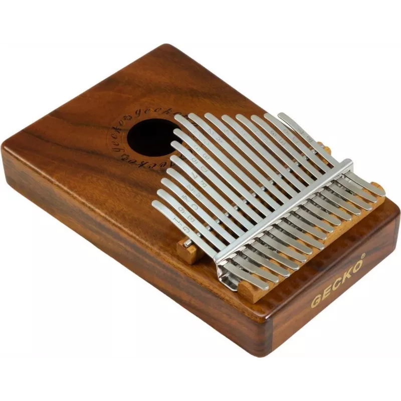 Dimavery KL-3 Kalimba, 15 tasti, Sol maggiore, mogano naturale 26051615