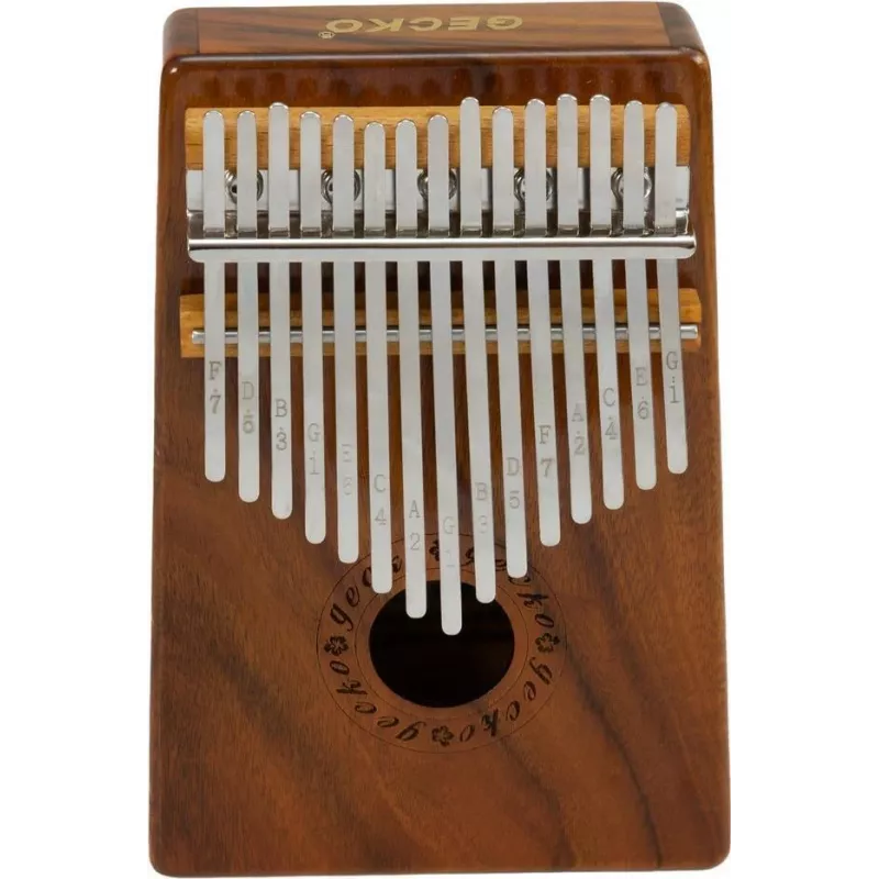Dimavery KL-3 Kalimba, 15 tasti, Sol maggiore, mogano naturale 26051615