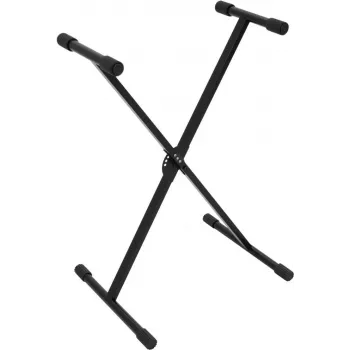 DIMAVERY SL-2EU Supporto per tastiera X-Style, regolabile in altezza, pieghevole, nero 26702069