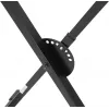 DIMAVERY SL-2EU Supporto per tastiera X-Style, regolabile in altezza, pieghevole, nero 26702069