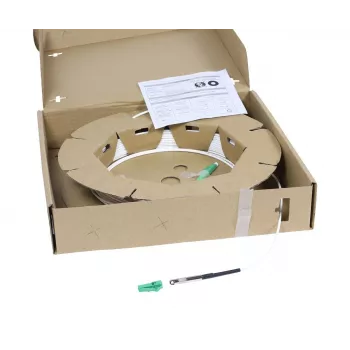 SYNERGY21 S218215 Cavo patch in fibra ottica OS2 simplex, LC/APC a LC/APC, 9/125 µm, G.657.A2, 2,2 mm, 80 m