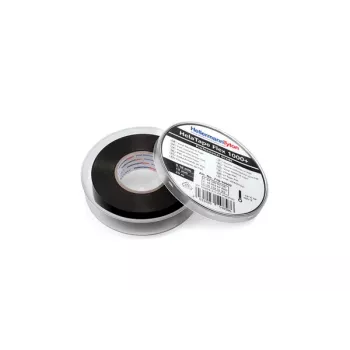 HellermannTyton HelaTape Flex 1000+ Nastro isolante elettrico in PVC, nero, 19 mm x 20 m, spessore 0,15 mm 710-10602