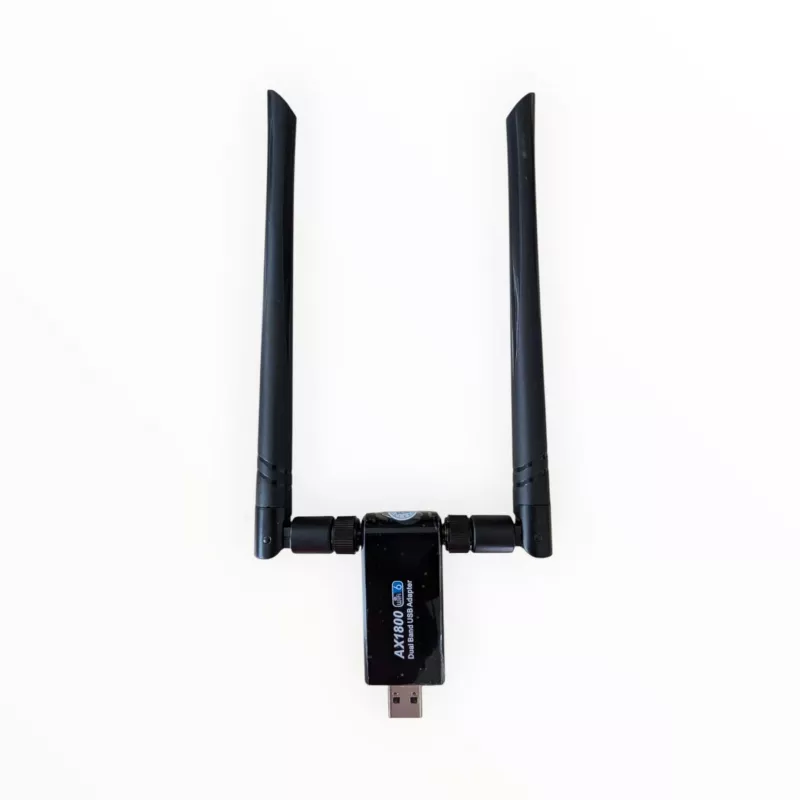 ALLNET Wireless AX 1800Mbit USB 3.0 Chiavetta WLAN Dongle ALL-WA1800AX-EXT con antenne esterne