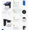 SYNERGY21 S21-LED-0250250 Lampada da parete solare sfera trasparente