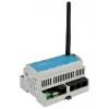 ALLNET ALL3505v2 Controller IP per automazione edifici con 8 porte sensori, montaggio su guida DIN