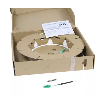 SYNERGY21 S218213 Cavo patch in fibra ottica LC/APC su LC/APC Single-Mode OS2 G.657.A2 Simplex da 60m, 9/125µm, 2,2mm, con guida di tiraggio