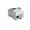 ALLNET Case per montaggio su guida DIN per Raspberry Pi 4 Model B con finestra trasparente, grigio 25.0410000.RP4