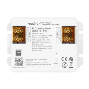 Miboxer PLCZ1 Controller master luce Zigbee 3.0 + 2.4G MiLight/Miboxer