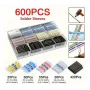 SYNERGY21 S21-COMP-250244 Set connettori a saldare termorestringenti – impermeabile IP67, 250 pz.