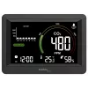 Technoline WL1028 Monitor CO2 monitor qualità dell'aria con allarme nero