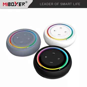 SYNERGY21 S2-g Telecomando LED RGB+CCT per MiLight/MiBoxer, 4 zone, 2,4GHz, grigio