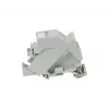 SYNERGY21 Supporto moduli Keystone per guida DIN Slim ABS per 1x modulo TP Slim Line (S215416V2)