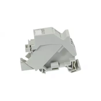 SYNERGY21 Supporto moduli Keystone per guida DIN Slim ABS per 1x modulo TP Slim Line (S215416V2)