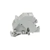 SYNERGY21 Supporto moduli Keystone per guida DIN Slim ABS per 1x modulo TP Slim Line (S215416V2)