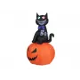 EUROPALMS Halloween Figura gonfiabile gatto con zucca, 183cm 83316152