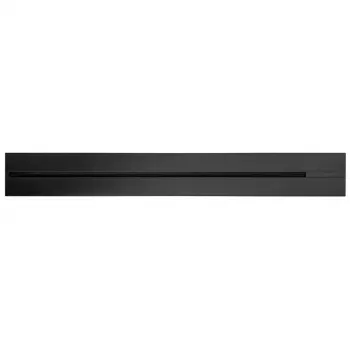 Synergy 21 MODULRAIL Barra prese a parete, 600 mm, nero (S21-MR001)