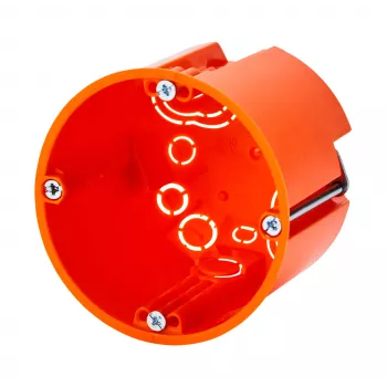 f-tronic HW scatola da incasso E117, Ø 68 mm, profondità 61 mm, senza alogeni, arancione 7350165
