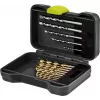 Goobay set da 17 pezzi di punte per metallo e pietra con inserti per avvitatore in custodia robusta 77848
