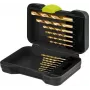 Goobay 77850 set punte per metallo HSS, 15 pezzi, 1,5-10 mm, DIN 338, in scatola di conservazione
