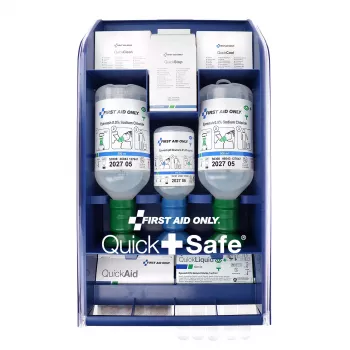 First Aid Only Quick+ Safe DIN EN 15154-4 kit primo soccorso blu (P-44027 00)