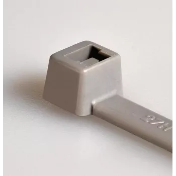 HellermannTyton T80R fascetta, poliammide 6.6, grigio, 360 mm x 4.6 mm, 100 pezzi (116-08018)