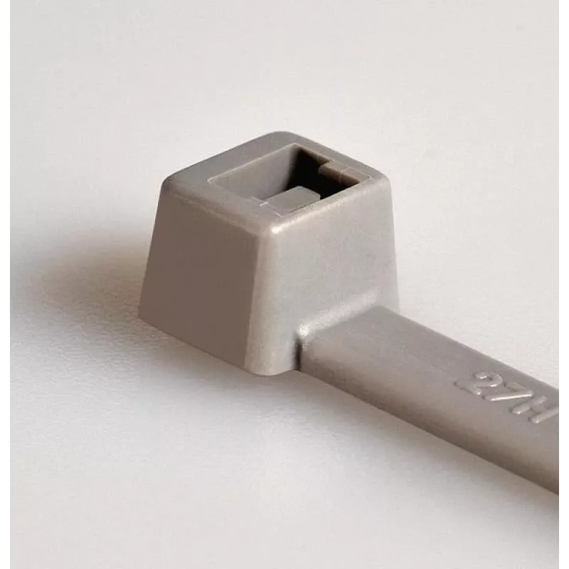 HellermannTyton T80R fascetta, poliammide 6.6, grigio, 360 mm x 4.6 mm, 100 pezzi (116-08018)