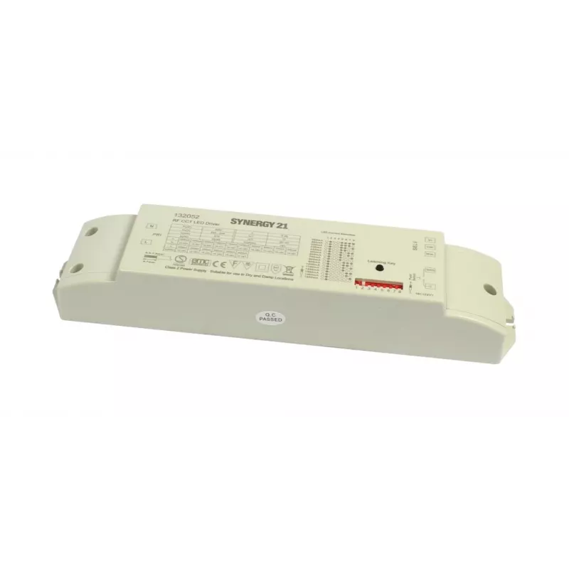 SYNERGY21 EOS 05 controller LED DALI-2 a 4 canali con alimentatore 24V 75W