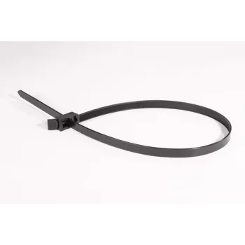 HellermannTyton SpeedyTie fascetta riutilizzabile 750mm x 13mm nero (confezione da 5) 115-00030