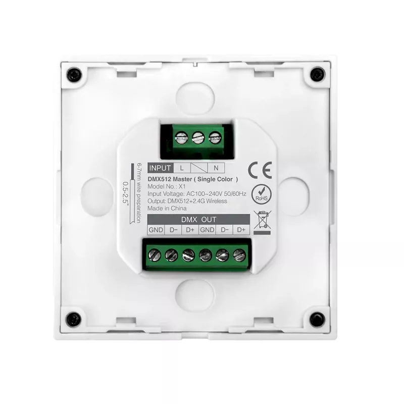 Synergy 21 LED DMX 1 in 1 telecomando Smart Panel MiLight/MiBoxer X1