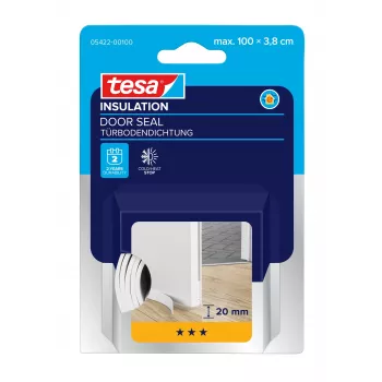 tesamoll UNIVERSAL nastro isolante per porte bianco 38 mm x 1 m (05422-00100-01)