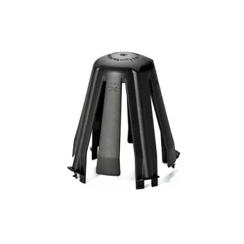 HellermannTyton Q-Mount supporto adesivo per fascette per cavi nero (148-00098)
