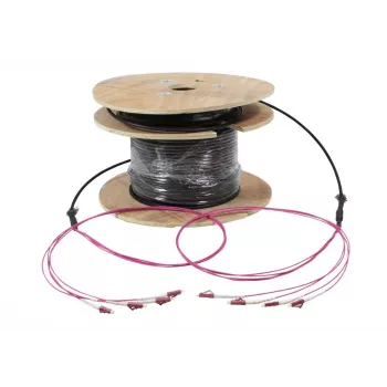 SYNERGY21 S217059V2 cavo trunk in fibra ottica U-DQ(ZN)BH 4G 50/125 OM4 LC/LC 100m su bobina