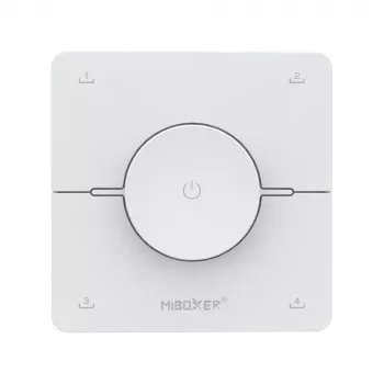 Miboxer K0 Telecomando LED CCT Dual White 2,4GHz con rotella, 4 scene, bianco